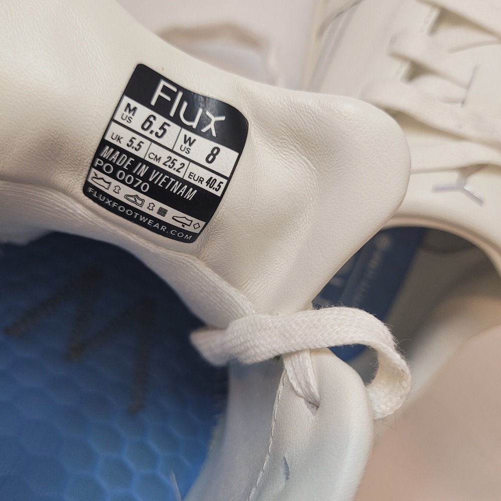 Flux Footwear Adapt Leather Men Women Unisex Zero Drop Earth Link Sneakers 8 - Picture 8 of 14